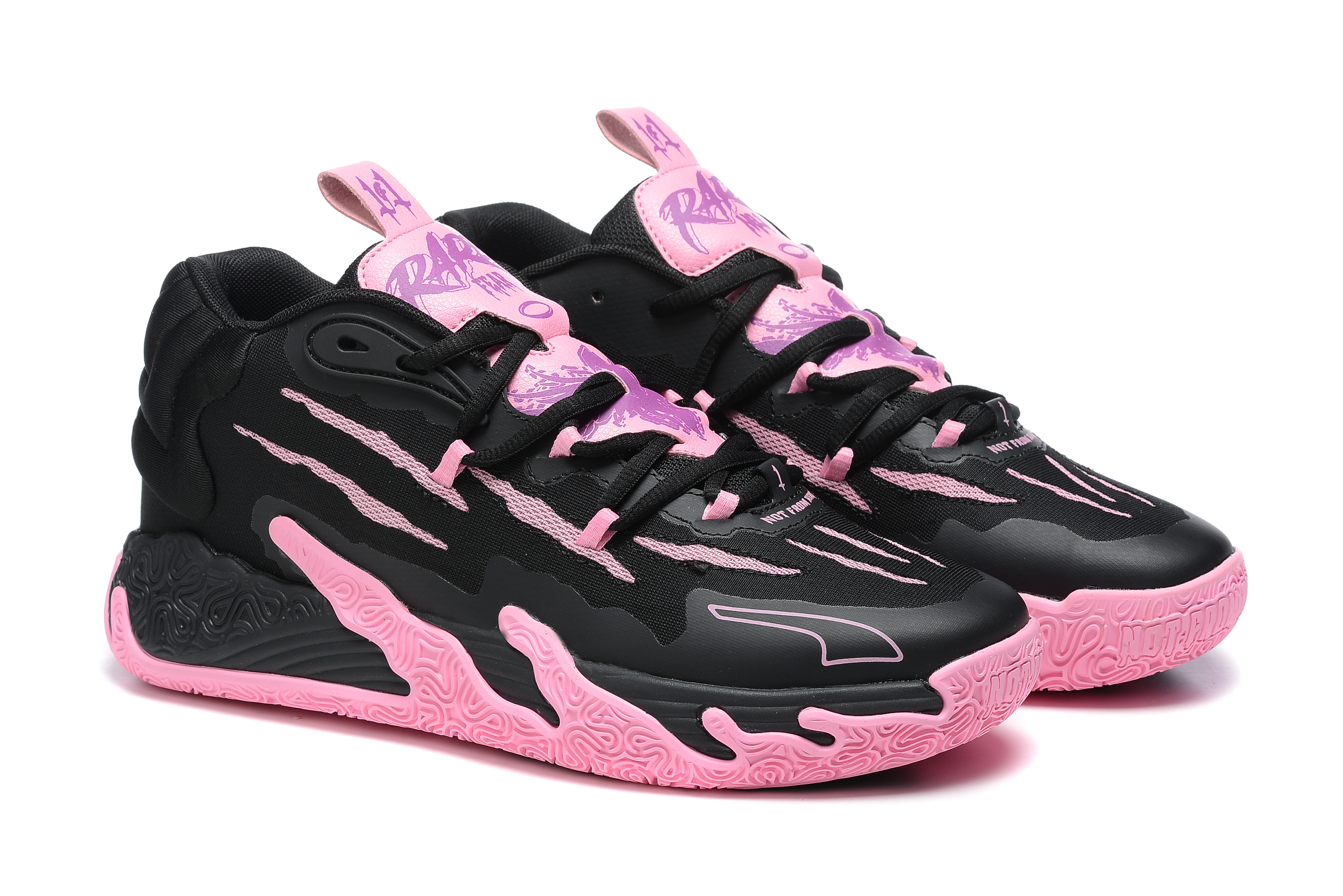 Puma LaMelo Ball MB.03 kids Black Pink